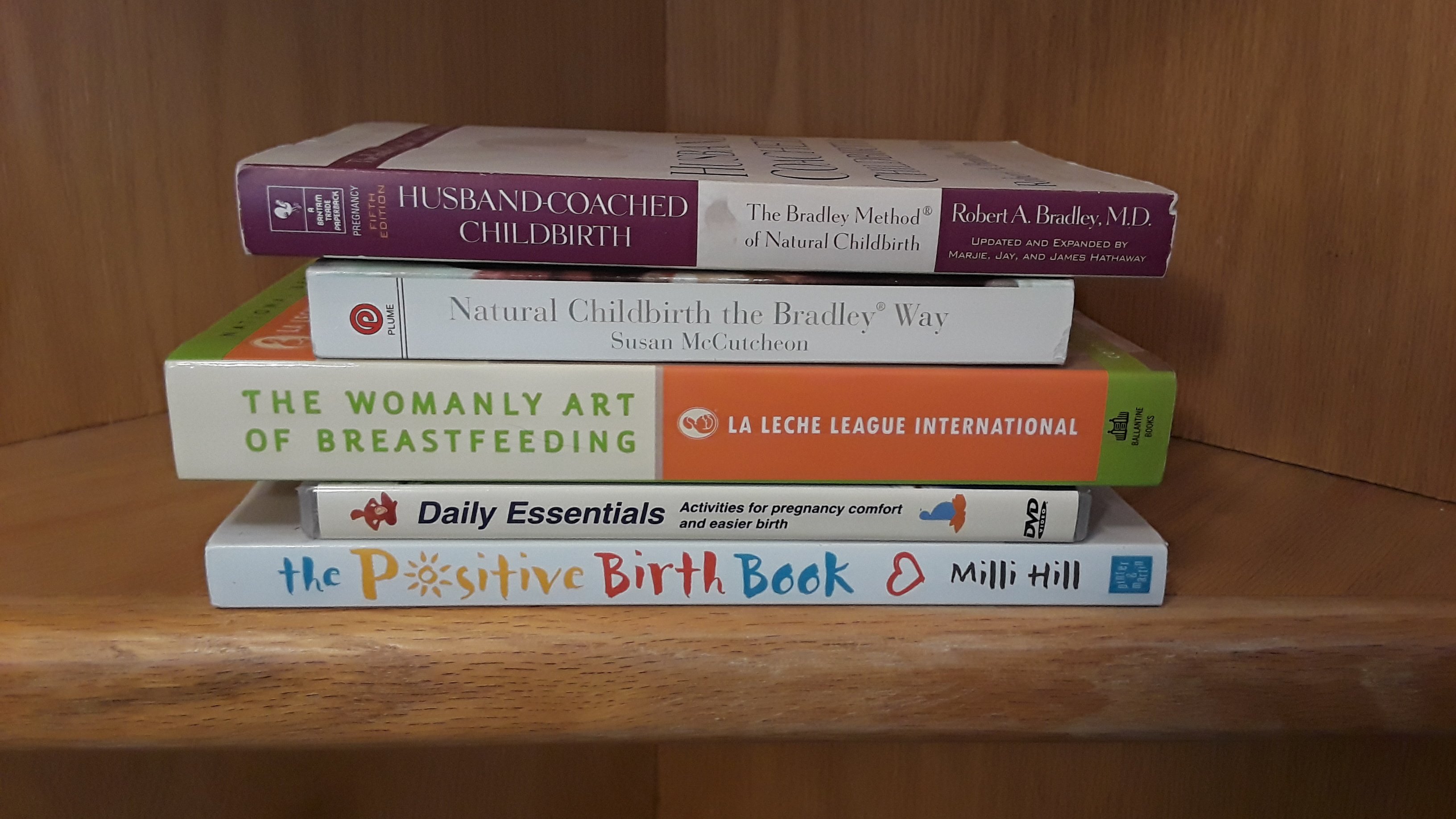 Books for Bradley Method Childbirth classes